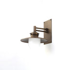 Modern Bathroom Vanity Light – Simple Industrial Style Brass Wall Light
