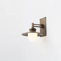 Modern Bathroom Vanity Light – Simple Industrial Style Brass Wall Light