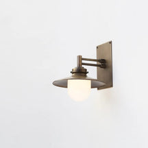 Modern Bathroom Vanity Light – Simple Industrial Style Brass Wall Light