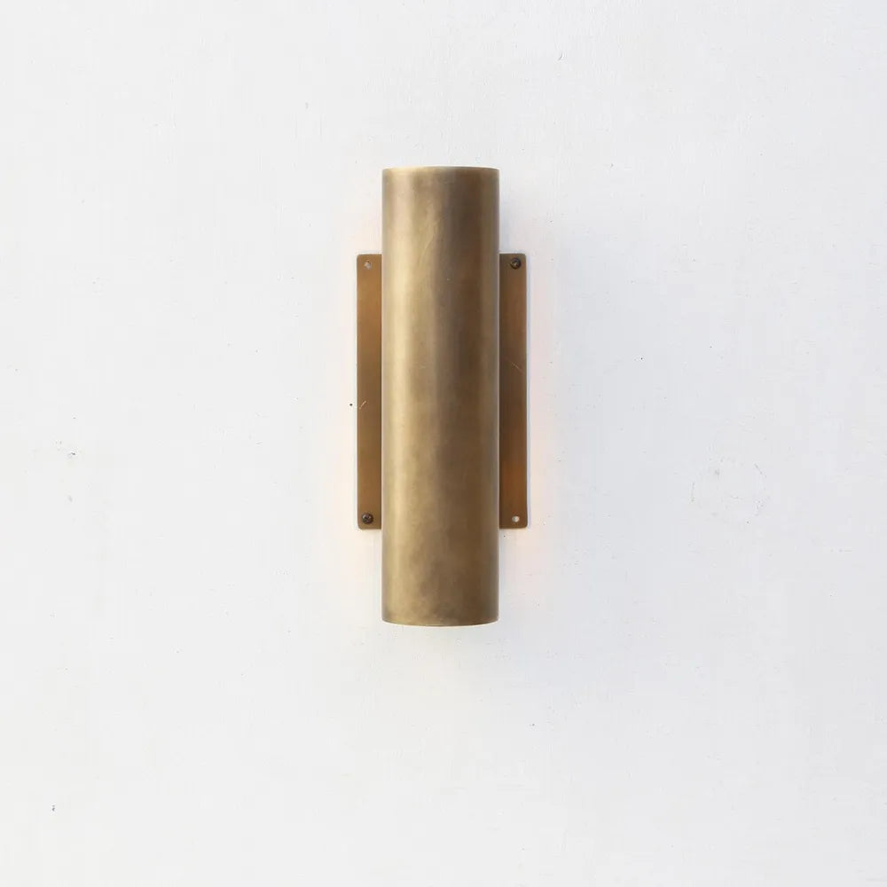 Vintage Brass Wall Lamp – Handcrafted Simple Solid Brass Lamp For Modern Interiors - View 2
