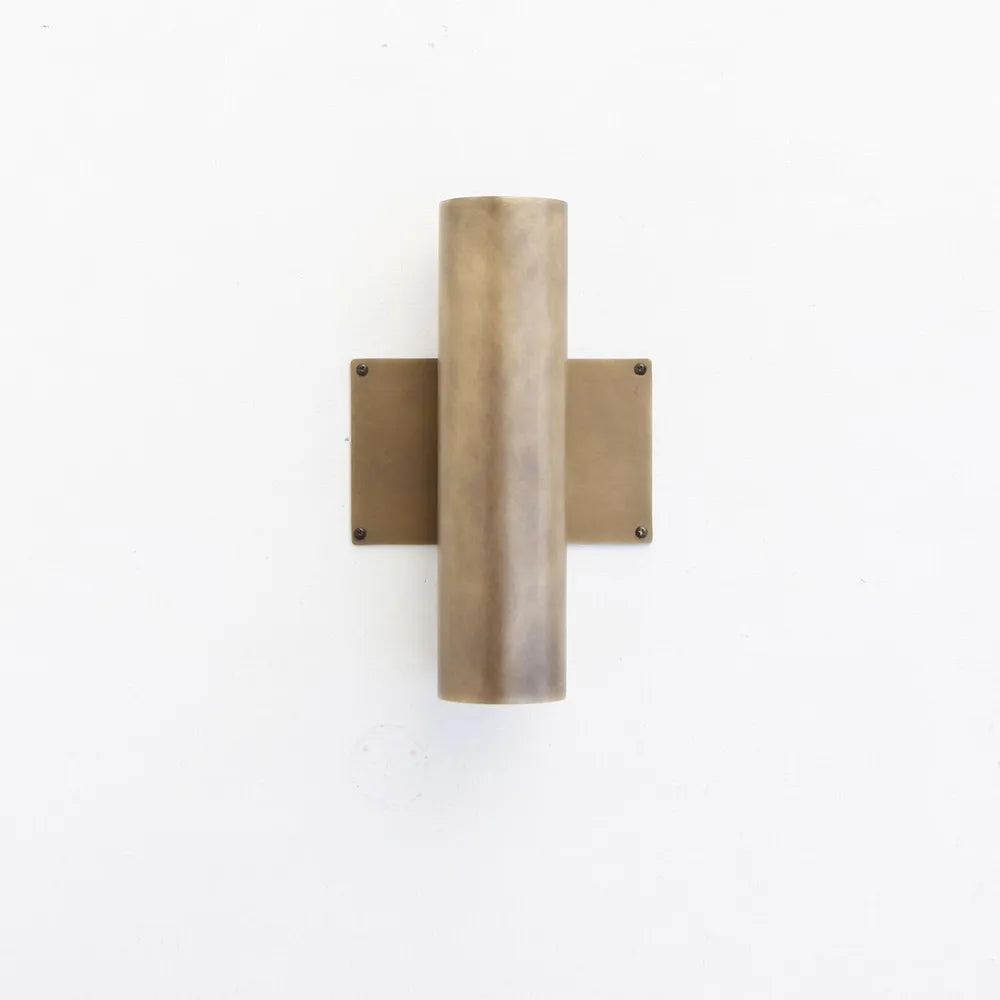 Vintage Brass Wall Lamp – Handcrafted Simple Solid Brass Lamp For Modern Interiors - View 5