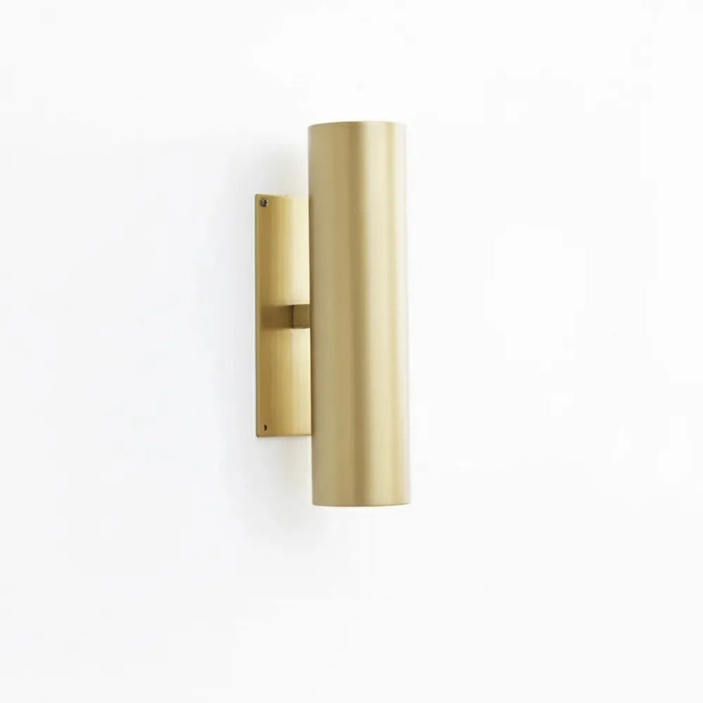 Vintage Brass Wall Lamp - Handcrafted Simple Solid Brass Lamp For Modern Interiors
