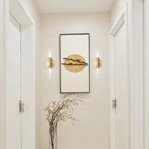 modern brass 2-light