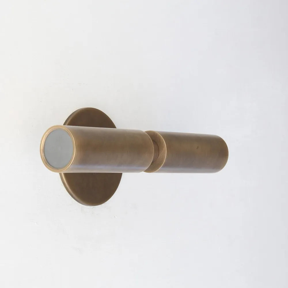 Handmade Modern Brass Wall Lamp – Vintage Style Solid Brass Light Fixture - View 2