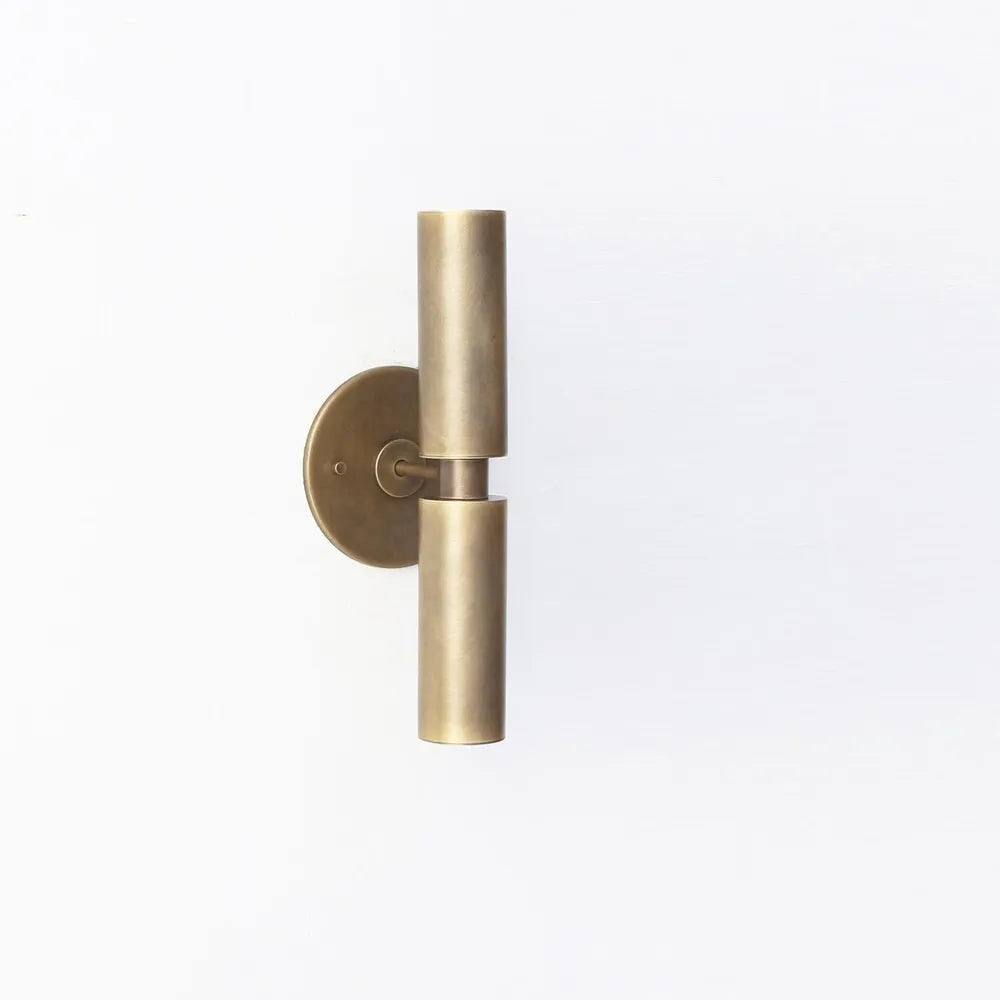 Handmade Modern Brass Wall Lamp – Vintage Style Solid Brass Light Fixture - View 4