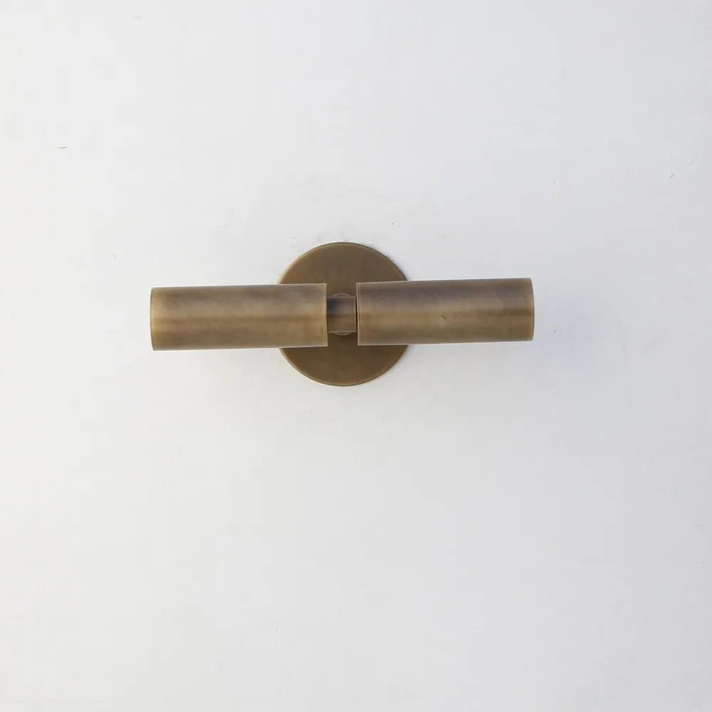 Handmade Modern Brass Wall Lamp – Vintage Style Solid Brass Light Fixture - View 5