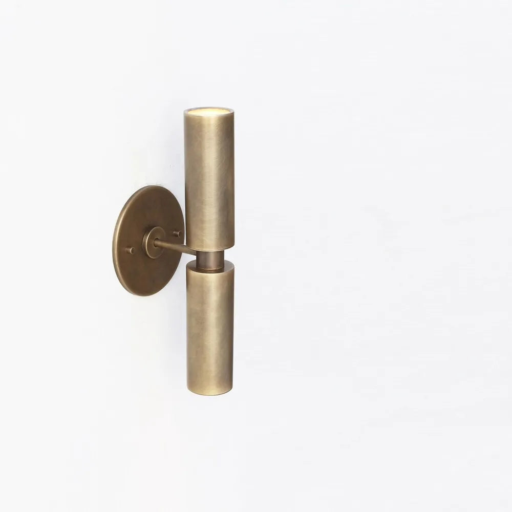 Handmade Modern Brass Wall Lamp – Vintage Style Solid Brass Light Fixture - View 6