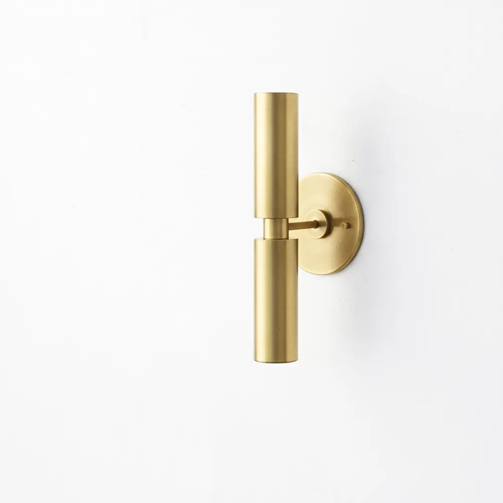 Handmade Modern Brass Wall Lamp – Vintage Style Solid Brass Light Fixture
