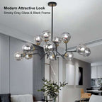black chandelier for living room