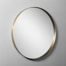 round bathroom mirror