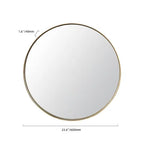 round mirror design