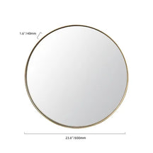 round mirror design
