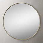 modern circular mirror