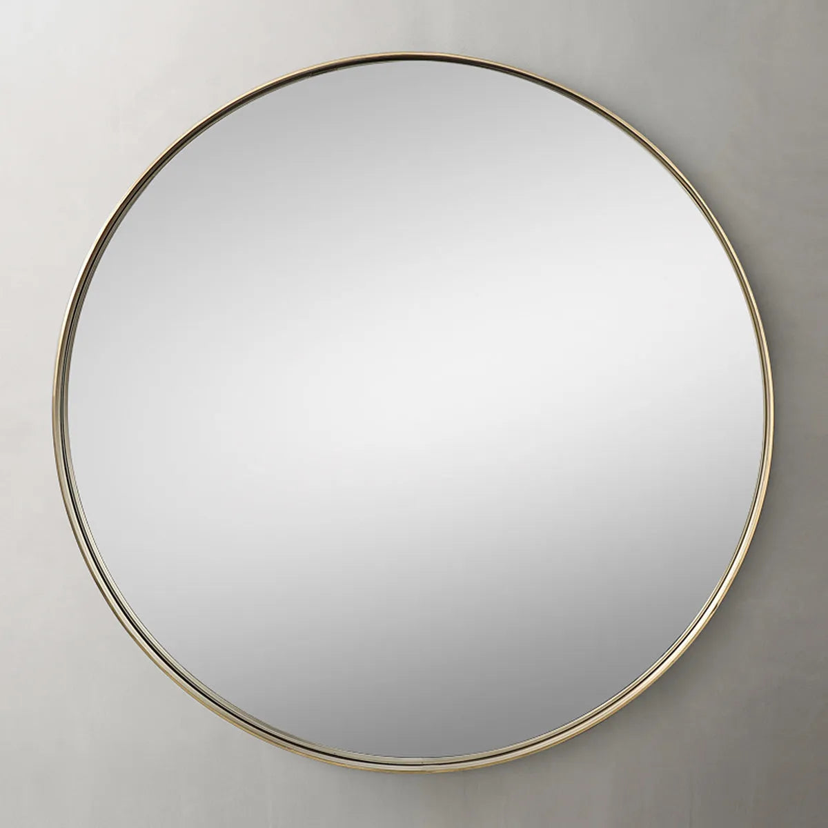 modern circular mirror