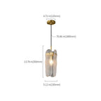 hanging glass lamp