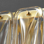luxury crystal wall lamp