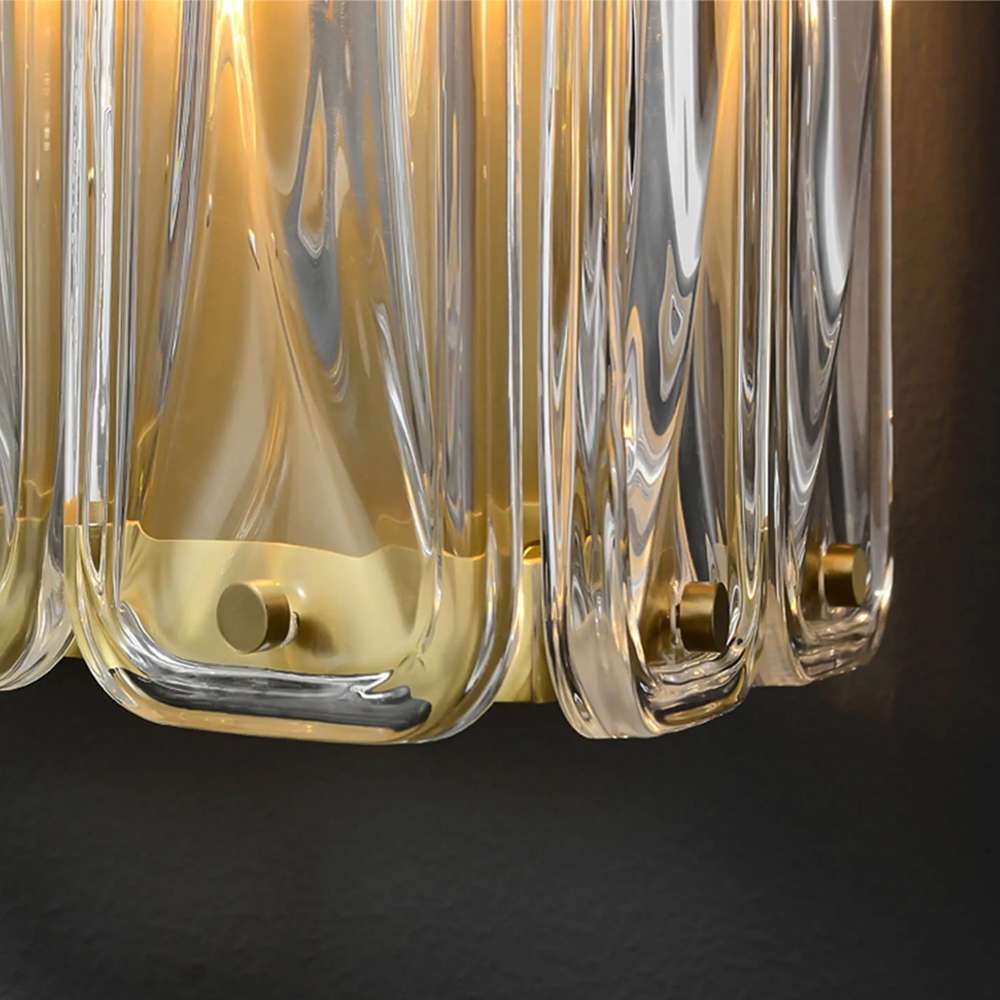 decorative crystal wall light