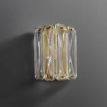 hallway crystal sconce lighting