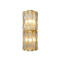 crystal shade wall sconce