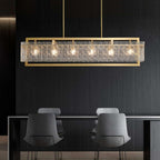 crystal hanging lamps for kitchen spaces