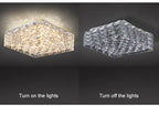 contemporary square kitchen ceiling lamp