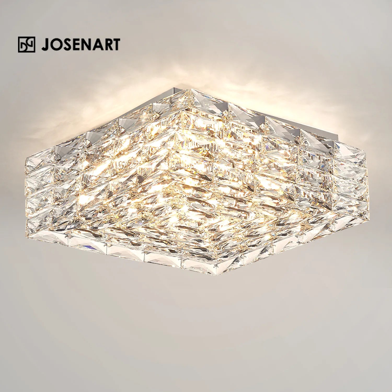 crystal ceiling light
