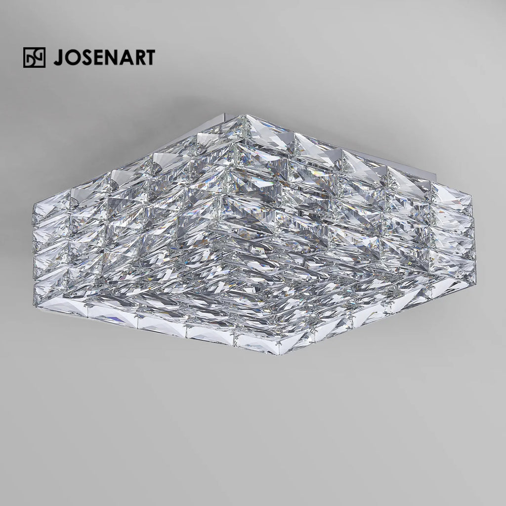 Crystal ceiling light