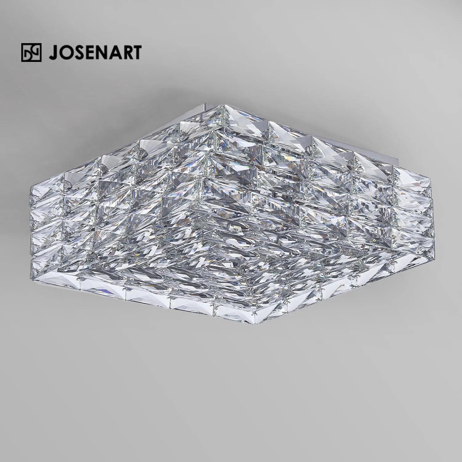 Crystal ceiling light