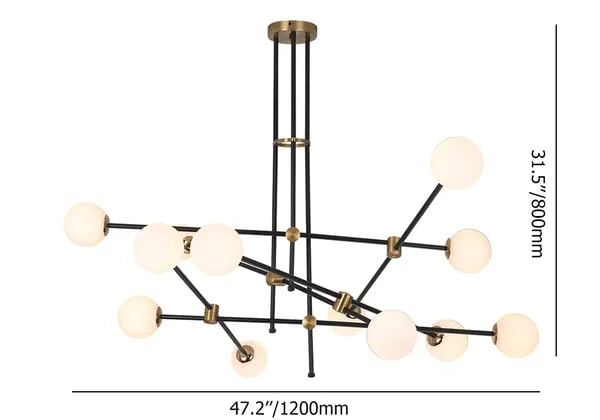 sputnik chandeliers
