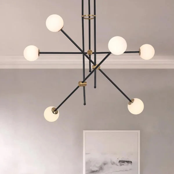 modern sputnik chandelier light
