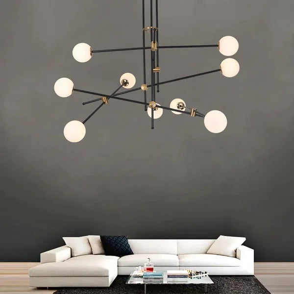 contemporary sputnik chandelier
