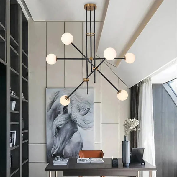 glass sputnik chandelier