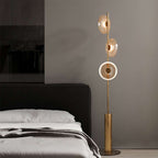 antique bronze floor lamp