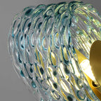 chandelier with floral design