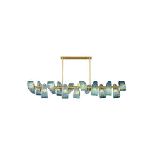 glass island light design