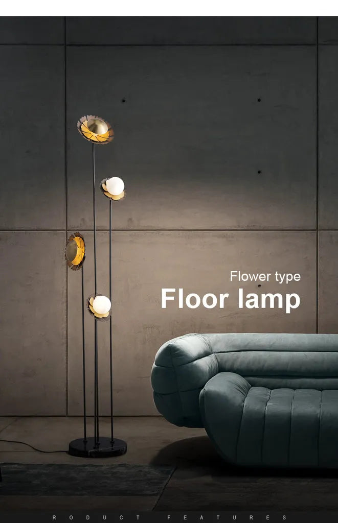 flower lamp modern