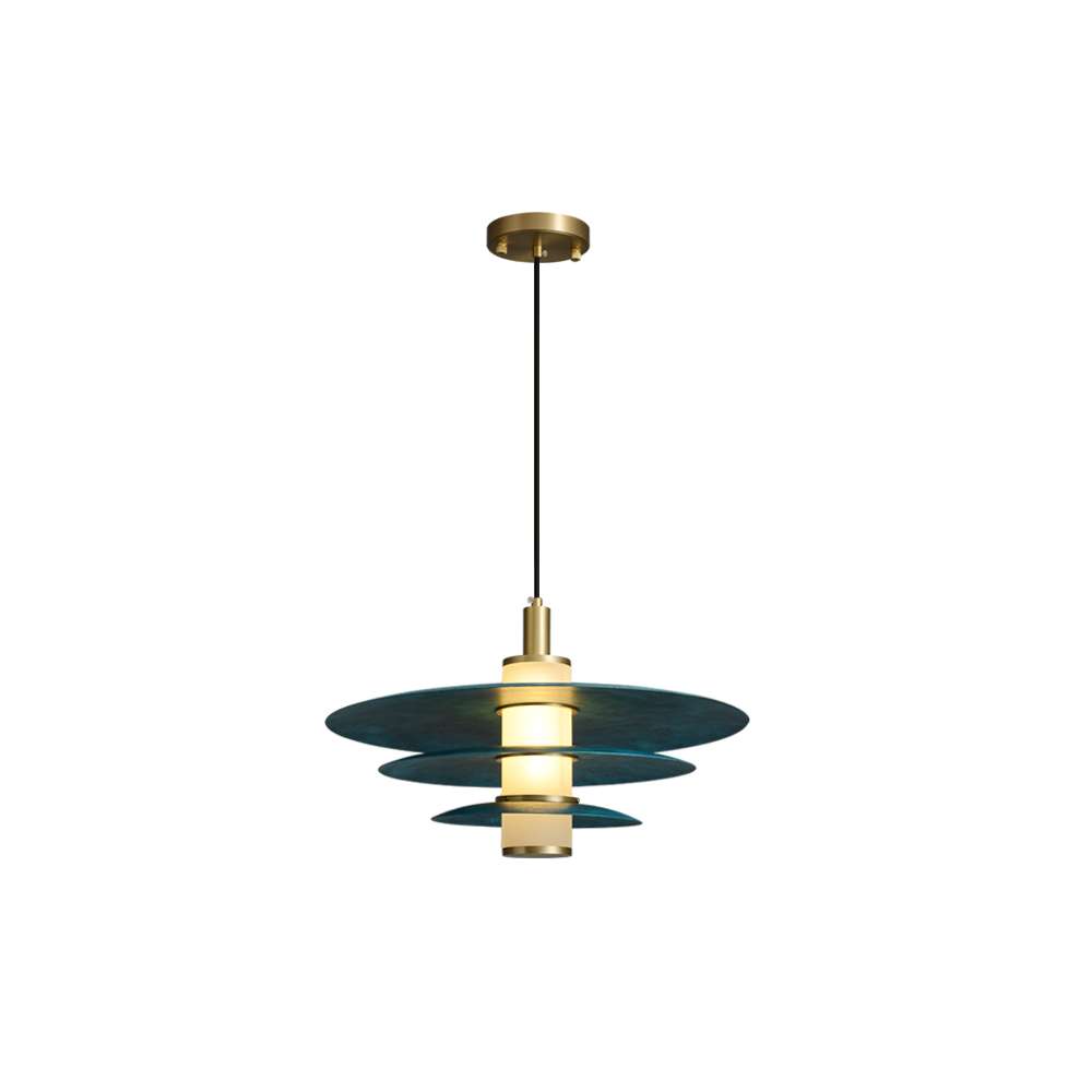 modern metal hanging lamp