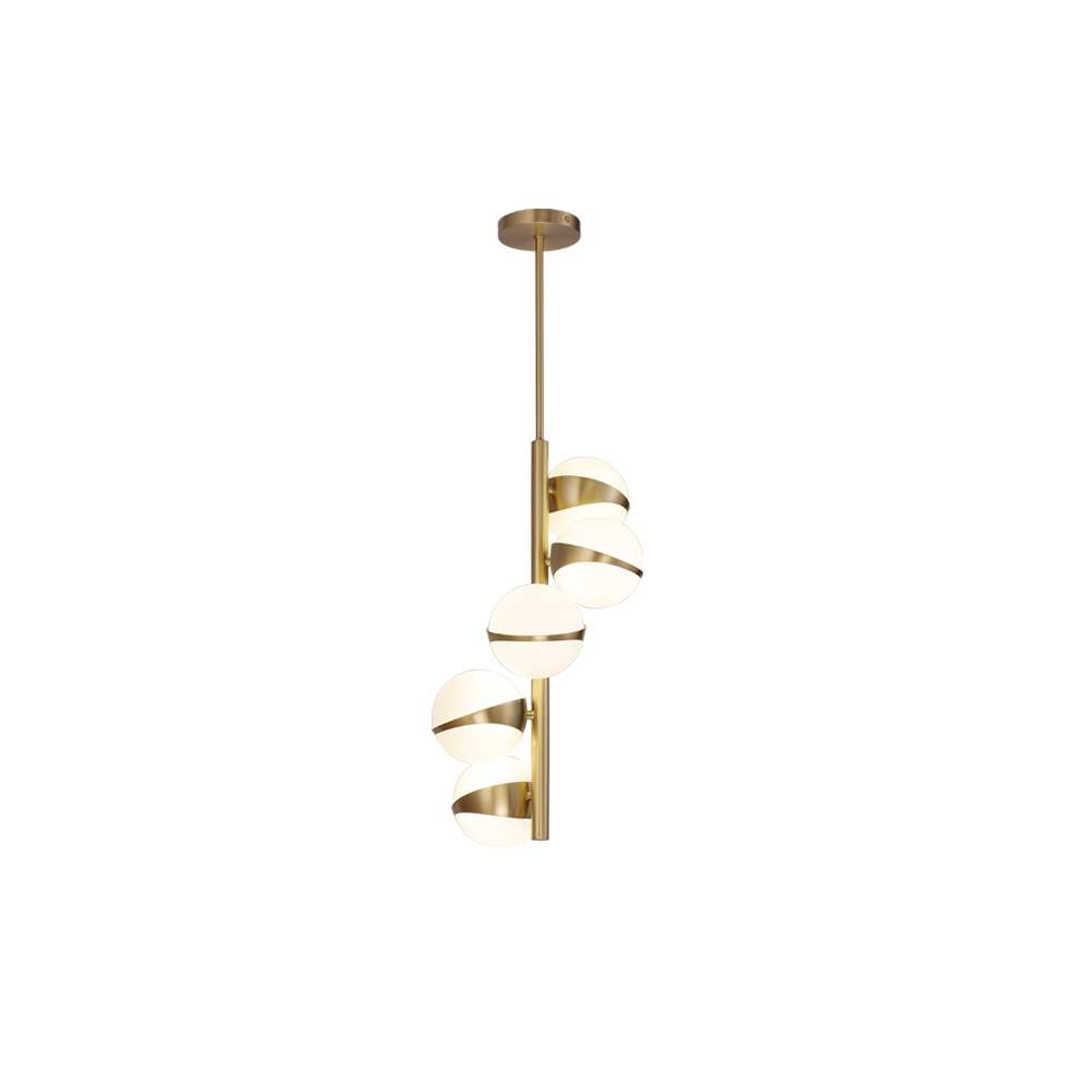 5-light design pendant