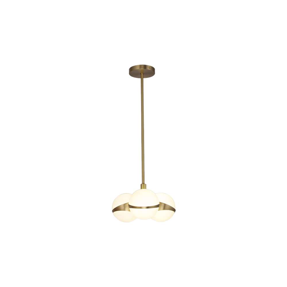 glass globe chandelier