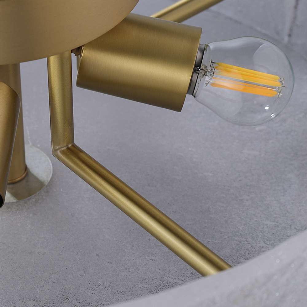 elegant glass shade chandelier
