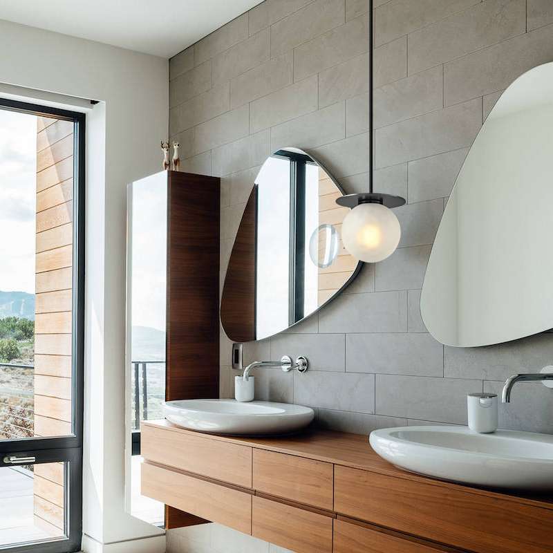 Globe Light Pendant Lamp – Modern Hanging Light Fixtures for Home & Office - View 3