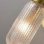 gold brass sconce