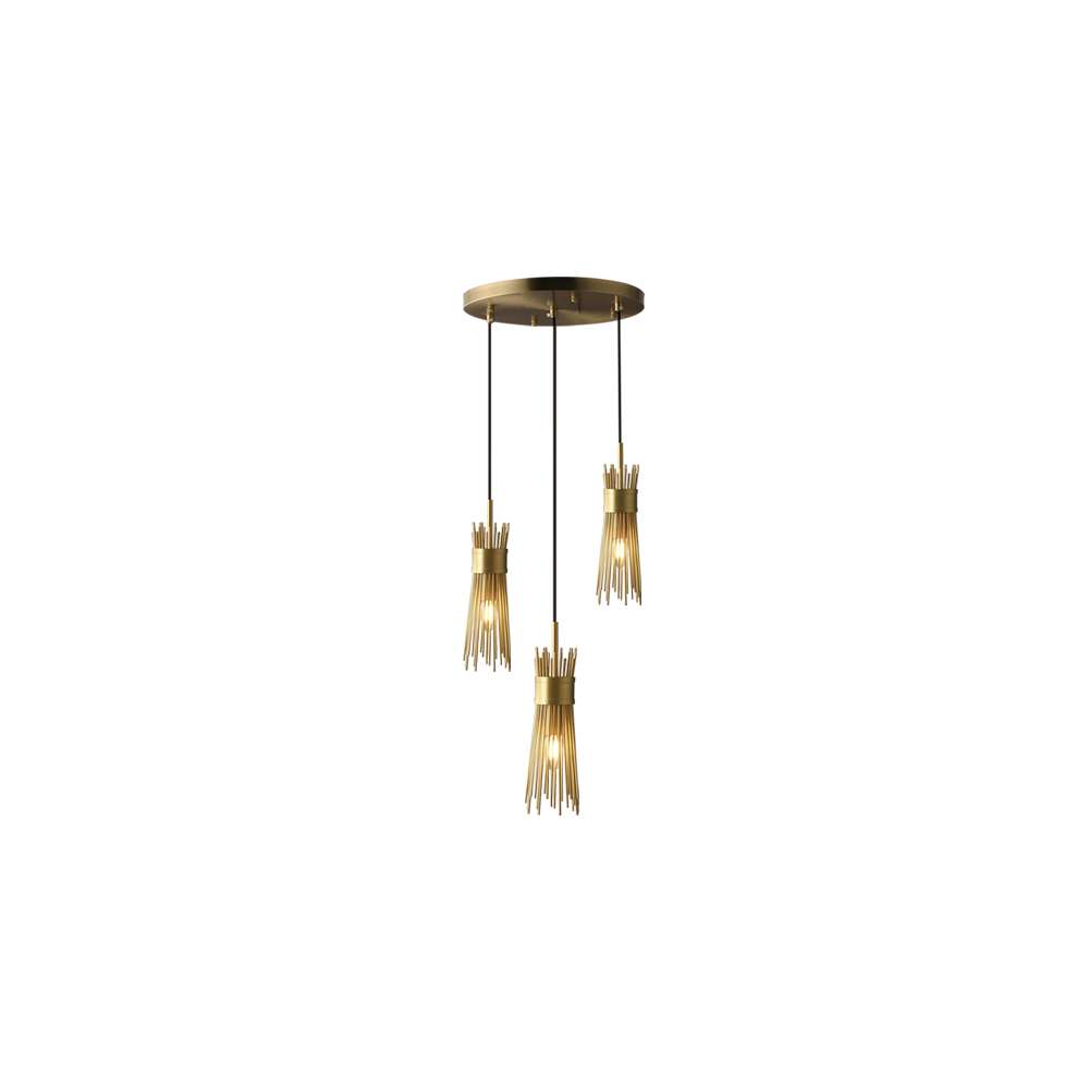 elegant gold leaf chandeliers