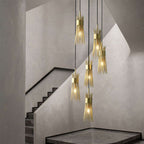 modern foyer chandeliers