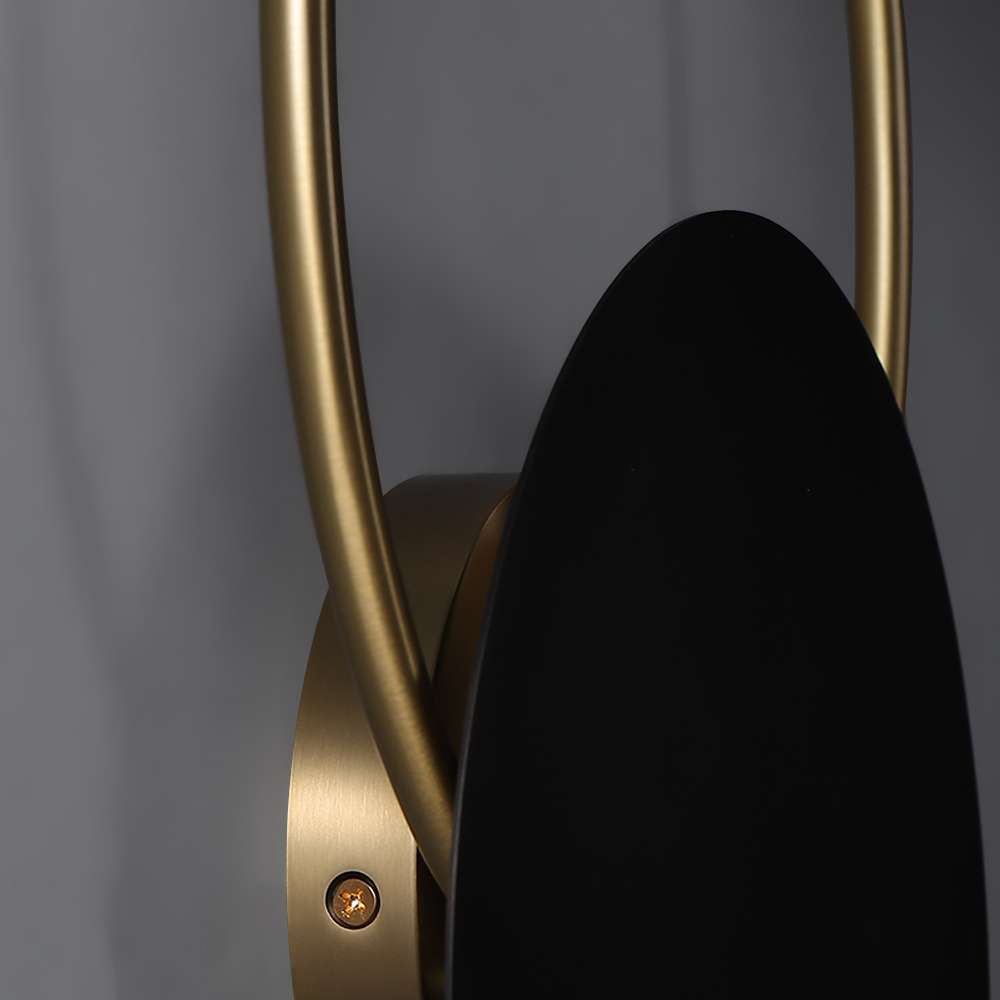 circular bedside lamp