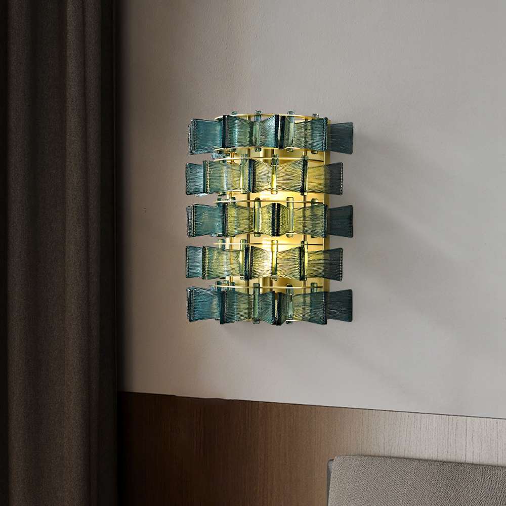 wall sconce with handmade design
