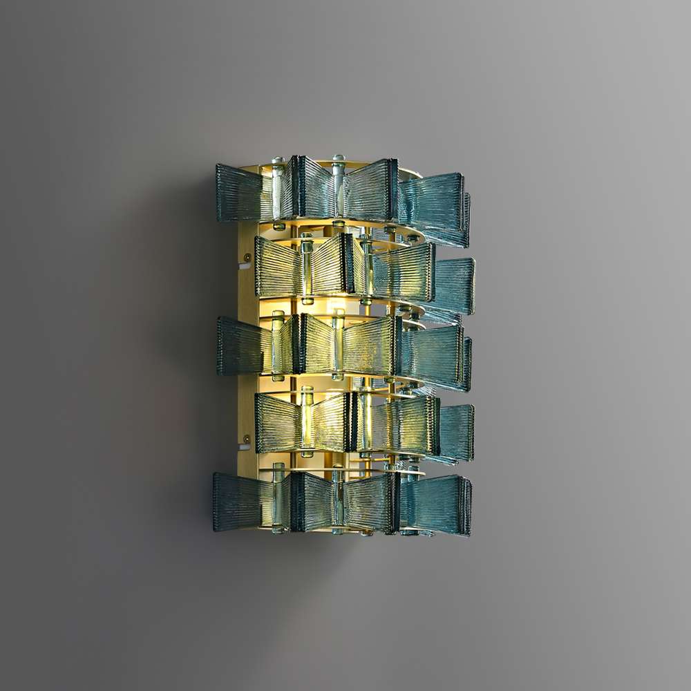 modern handmade wall sconce