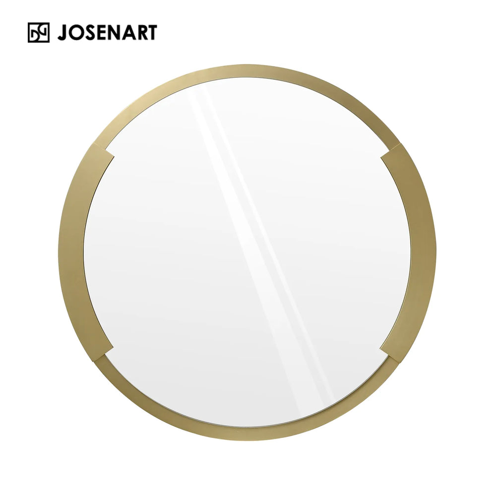 round bathroom mirror