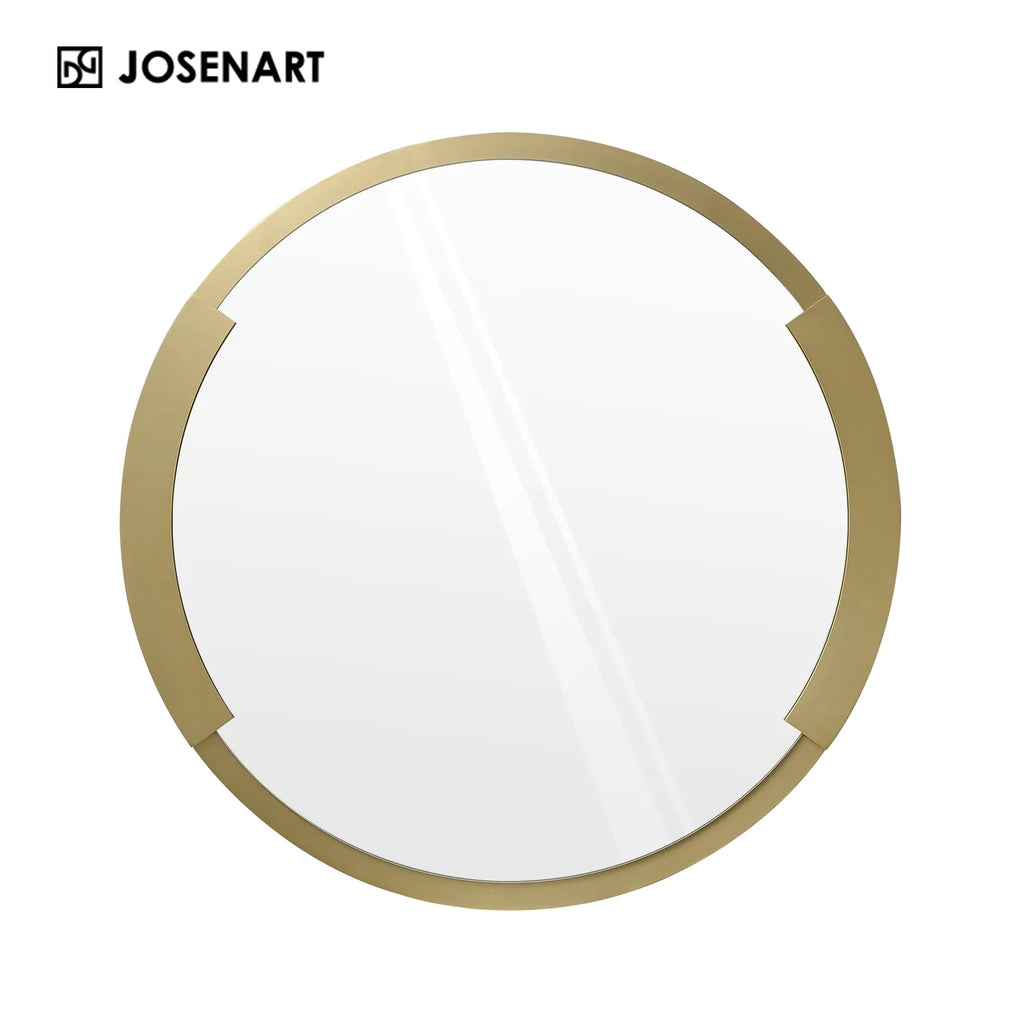 round bathroom mirror