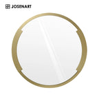 round bathroom mirror